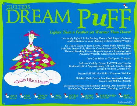 Quilters Dream  Puff - POLYESTER Twin
