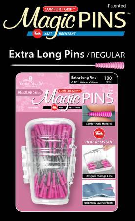 Magic Pins - Extra Long Pins - Regular / 100 Stück