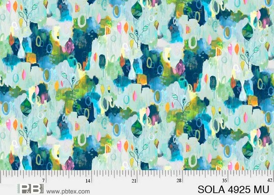 Solace - Color Circle Multi / Meterpreis 23,00 €