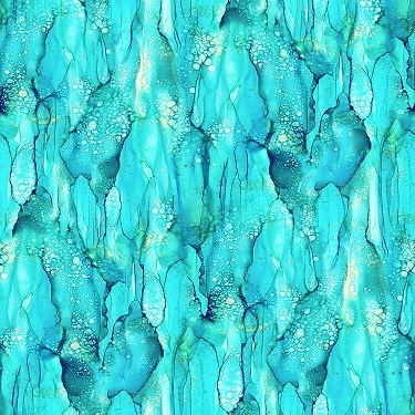 Water Splash - Turquoise / Meterpreis 24,00 €