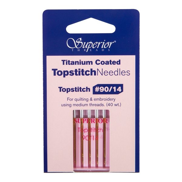 Topstitch Nadel 90/14 - Titanium